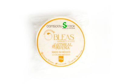 Amaranth Wafers Obleas Oatmeal ConsciouSnack