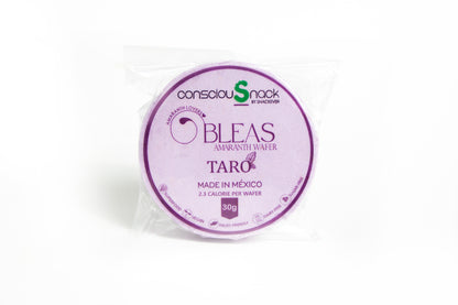 Amaranth Wafers Obleas Taro ConsciouSnack