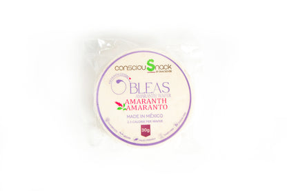 Amaranth Wafers Obleas Plain Amaranth ConsciouSnack